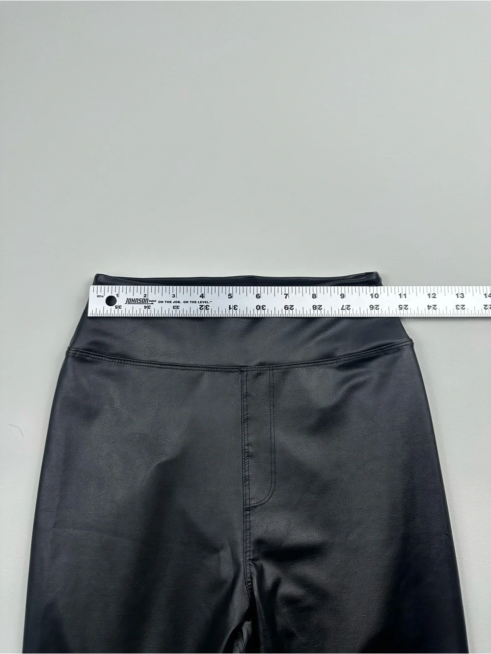 OFFLINE by Aerie Real Luxe Faux Leather Leggings S/P High Rise Petite Black